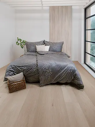 FLEURESSE | Juego de cama de punto jersey 70x90cm/140x200cm TOPAS Stone |